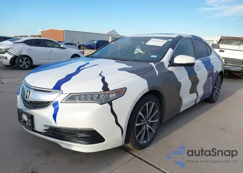 2017 Acura Tlx Technology Package из США, поврежденный, VIN 19UUB2F57HA000529
